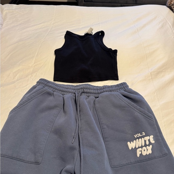 White Fox Sweatpants - Picture 3 of 3